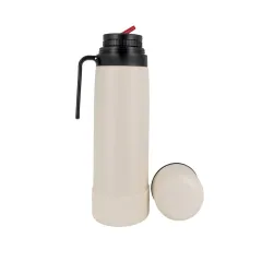 TERMO MEDIA MANIJA 1 LITRO BLANCO